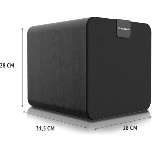 Vulkkano SUB8 Aktiv-Monitoring-Subwoofer, 80 W, Schwarz