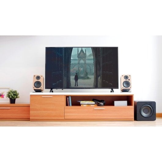 Vulkkano SUB8 Aktiv-Monitoring-Subwoofer, 80 W, Schwarz