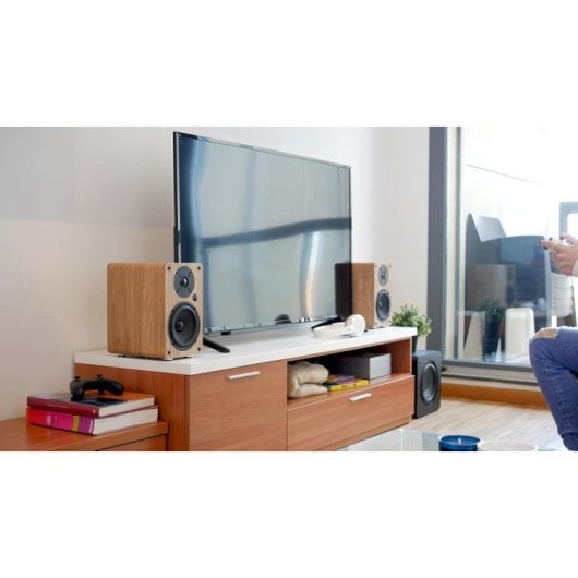 Vulkkano SUB8 Aktiv-Monitoring-Subwoofer, 80 W, Schwarz
