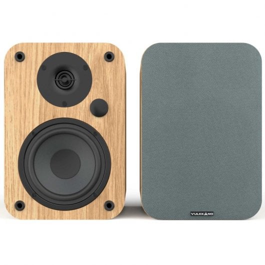 Vulkkano A4 ARC Altavoces de Monitorización Activos Bluetooth 50W Marrones