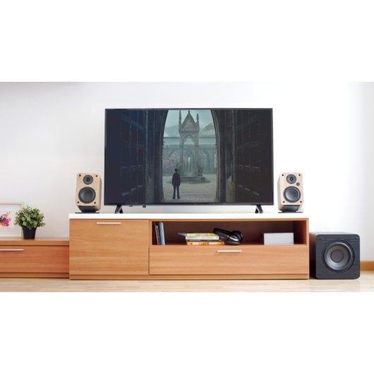 Altoparlanti di monitoraggio attivo Bluetooth Vulkkano A4 ARC 50W Marrone