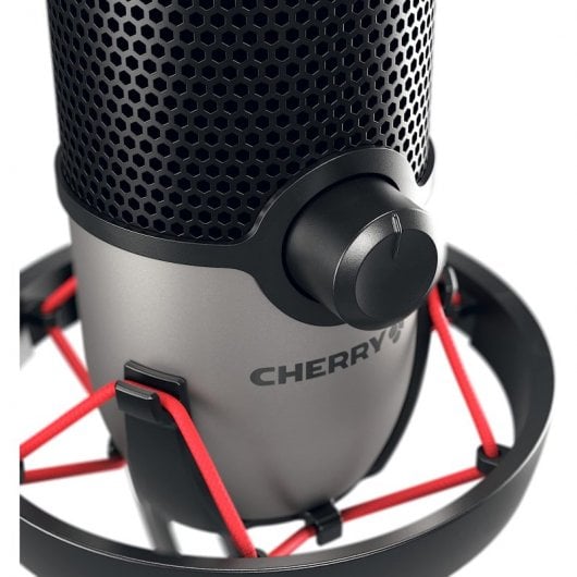 CHERRY UM 6.0 ADVANCED Noir, Argent Microphone de table