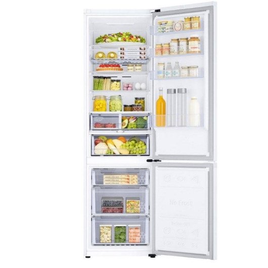 Frigorífico Combi Samsung RB38C605CWWEF No Frost 203cm 390L C Branco WiFi IA