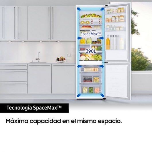 Samsung RB38C605CWW/EF frigorifero con congelatore Libera installazione 390 L C Bianco