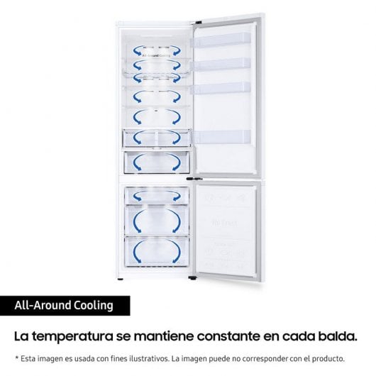 Samsung RB38C605CWW/EF Frigorífico Combi C Blanco