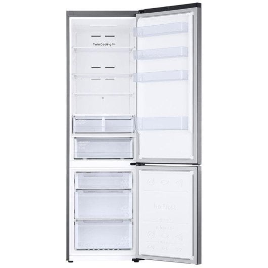Frigorífico Combi Samsung RB38C607AS9 No Frost 203cm 387L A Inox WiFi IA