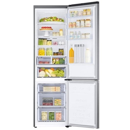 Frigorífico Combi Samsung RB38C607AS9 No Frost 203cm 387L A Inox WiFi IA