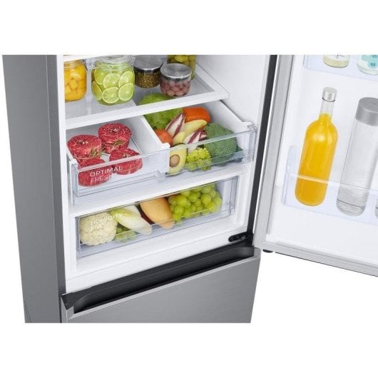 Frigorífico Combi Samsung RB38C607AS9 No Frost 203cm 387L A Inox WiFi IA