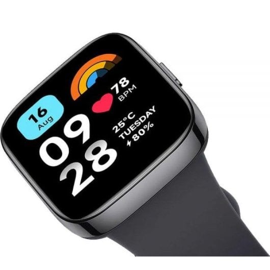 Xiaomi Redmi Watch 3 Active Bluetooth 47mm LED Noir Taille Unique 5 ATM SpO2 Pulsomètre
