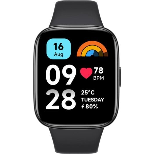 Xiaomi Redmi Watch 3 Active Bluetooth 47mm LED Noir Taille Unique 5 ATM SpO2 Pulsomètre