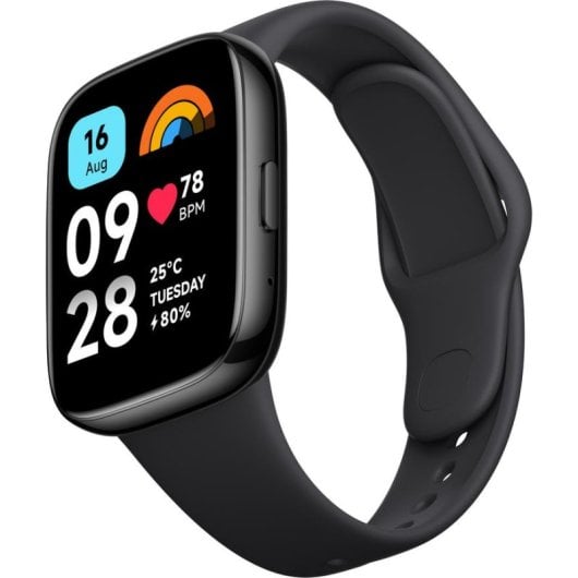 Xiaomi Redmi Watch 3 Active Bluetooth 47mm LED Noir Taille Unique 5 ATM SpO2 Pulsomètre