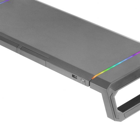 Mars Gaming MGS-One Soporte para Monitor Chroma RGB Tamaño Ajustable Negro