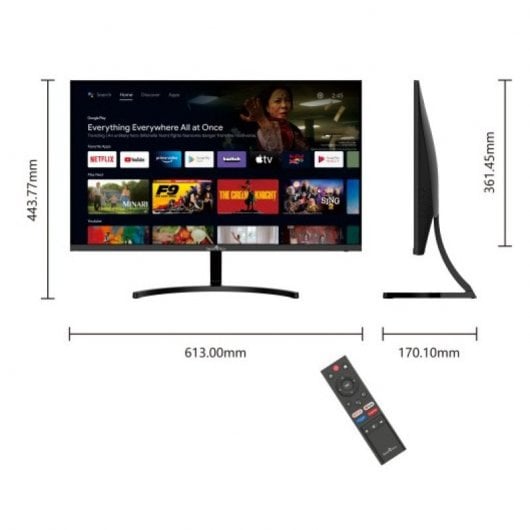 Smart Tech 238S01FVF Smart Monitor 23,8" LED FullHD