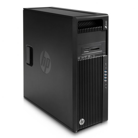 HP Z440 Intel® Xeon® E5 v3 E5-1620V3 8 GB DDR4-SDRAM 256 GB SSD Windows 7 Professional Mini Tower Stazione di lavoro Nero