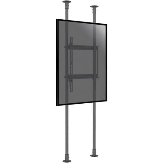 Kimex Suporte de Chão-Teto Modo Retrato para TV 50"- 100" Altura 240cm VESA 600x900 Máx. 90Kg