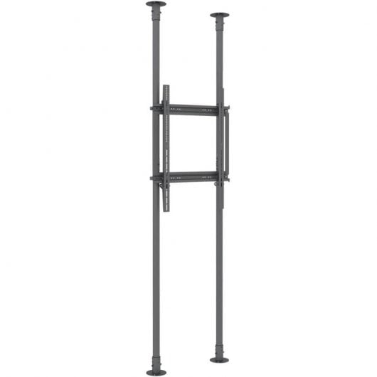Kimex Suporte de Chão-Teto Modo Retrato para TV 50"- 100" Altura 240cm VESA 600x900 Máx. 90Kg