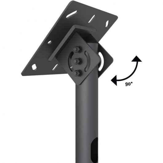 Kimex Soporte de Techo Inclinable/Giratorio para 3 TV 50"-75" VESA 600x400 Máx. 45Kg/Pantalla