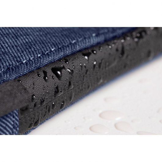Coque Incase Facet Sleeve en tissu recyclé bleu marine pour MacBook Pro 14 (2021)