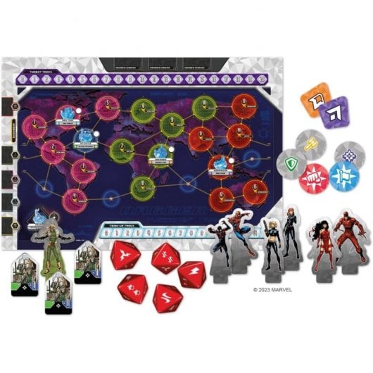 Asmodee Marvel D.A.G.G.E.R. Brettspiel