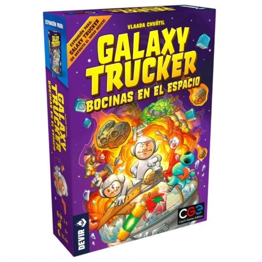 Corni di espansione Devir Galaxy Trucker nello spazio