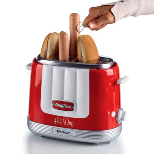 Ariete Hot Dog Maker Party Time Máquina para Hacer Perros Calientes