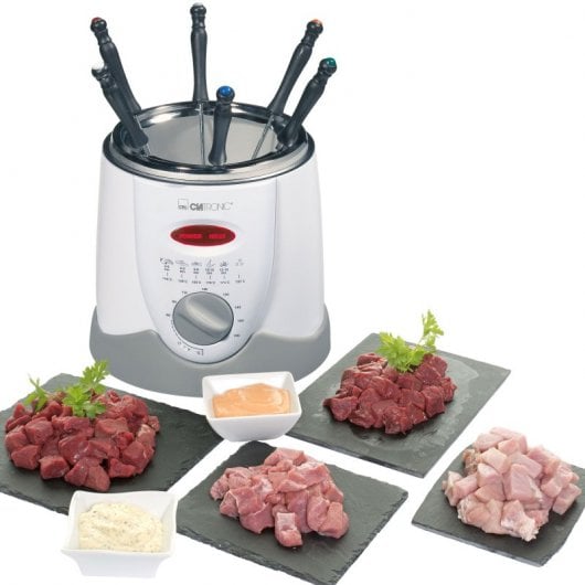 Clatronic FRR 2916 Fondue-Fritteuse 1L 6 Gabeln 900W