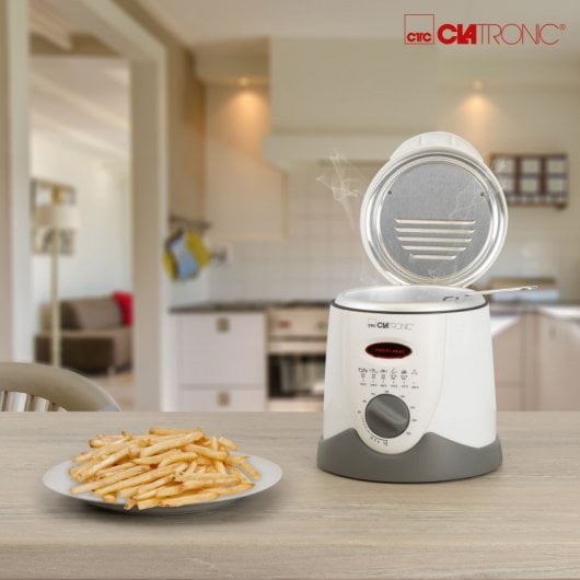 Clatronic FRR 2916 Fondue-Fritteuse 1L 6 Gabeln 900W