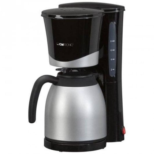 Cafeteira Filtro Clatronic KA 3328 1L 870W 2 Jarros Termo Inox