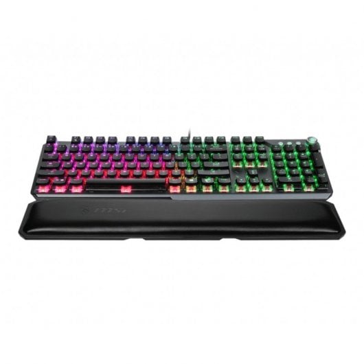 MSI VIGOR GK71 SONIC RED FR clavier USB QWERTY Français Noir