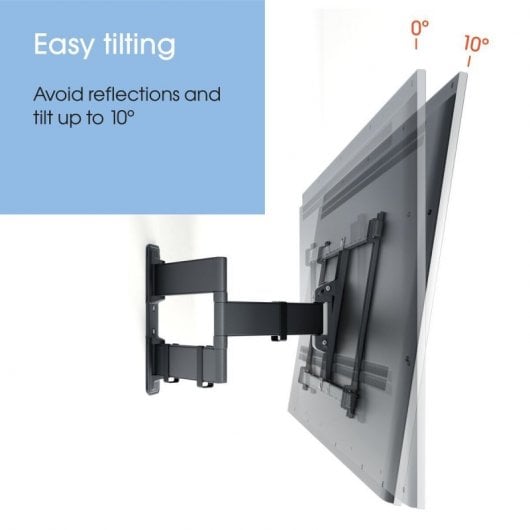 Vogel's TVM 3843 Support mural pivotant/inclinable pour TV 55"-100" VESA 400x600 Max 55Kg