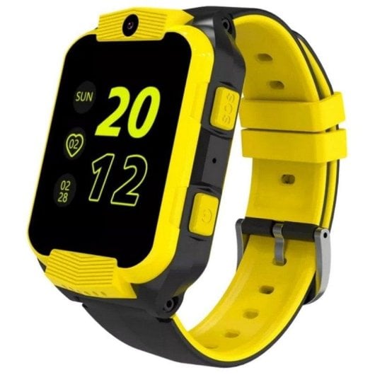 Canyon Cindy KW-41 4G Écran Tactile Rectangulaire Noir Jaune Fonction SOS Étanche Enfant