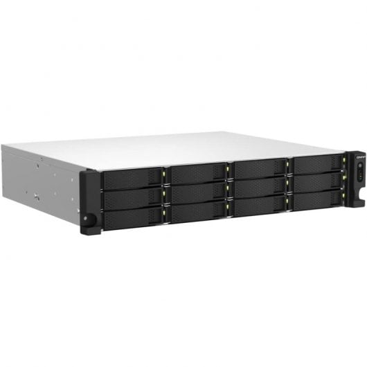 QNAP TS-1264U-RP-8G NAS 12 Bahías 2x2.5GbE Negro