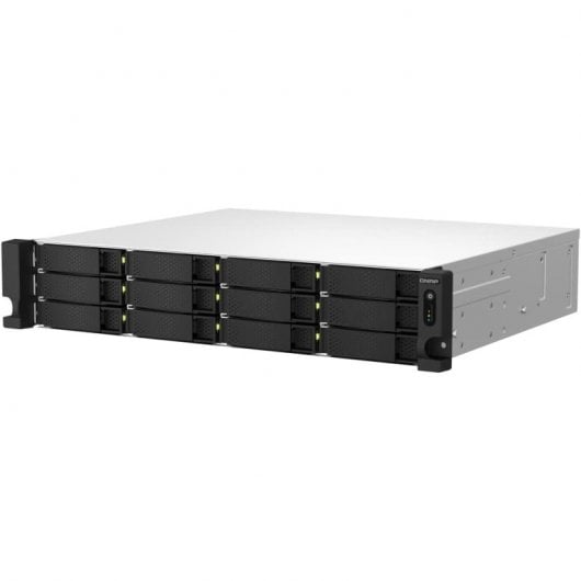 QNAP TS-1264U-RP-8G NAS 12 Bahías 2x2.5GbE Negro