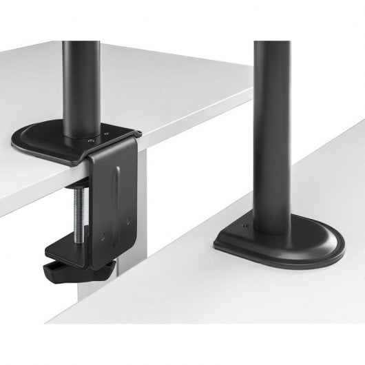 Ewent EW1519 Soporte de Escritorio para Monitor hasta 32" Máx. 8kg y Portátil hasta 15,6" Máx. 4kg