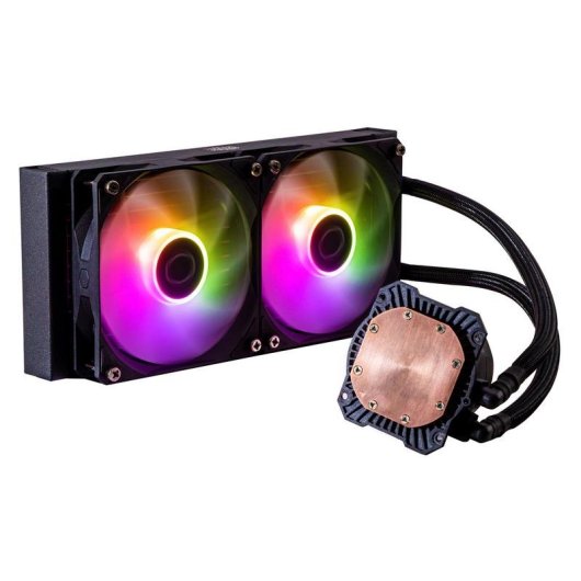 Refrigeração Líquida Cooler Master MasterLiquid 240L Core ARGB 240mm 2 Ventoinhas LED