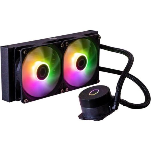 Refrigeração Líquida Cooler Master MasterLiquid 240L Core ARGB 240mm 2 Ventoinhas LED