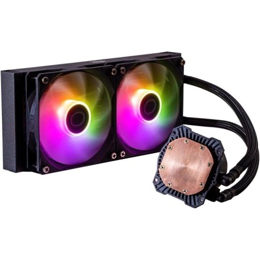 Refrigeração Líquida Cooler Master MasterLiquid 240L Core ARGB 240mm 2 Ventoinhas LED