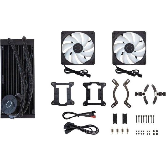 Refrigeração Líquida Cooler Master MasterLiquid 240L Core ARGB 240mm 2 Ventoinhas LED