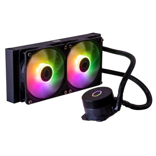Refrigeração Líquida Cooler Master MasterLiquid 240L Core ARGB 240mm 2 Ventoinhas LED