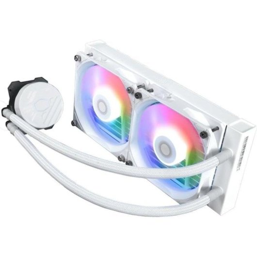 Cooler Master MasterLiquid 240L Core ARGB Kit de Refrigeración Líquida Blanco