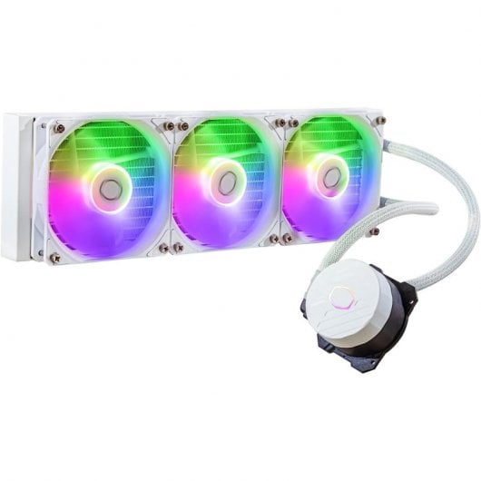 Cooler Master MasterLiquid 360L Core ARGB Kit di raffreddamento a liquido bianco