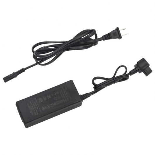 vidaXL Geleira Portátil com Rodas e Adaptador de Corrente 12-24V/100-240V 40L Preto/Cinzento