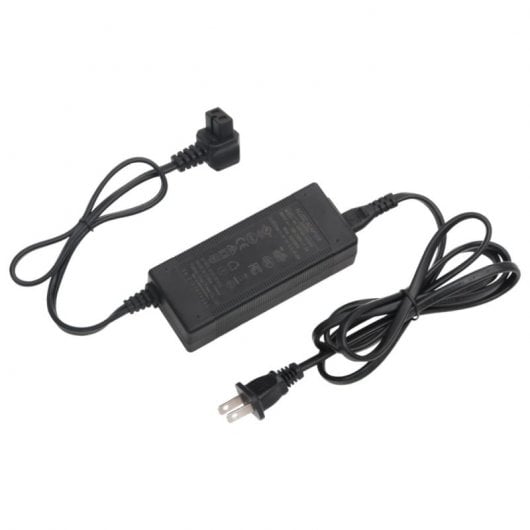 vidaXL Réfrigérateur portable avec roulettes et adaptateur secteur 12-24V/100-240V 30L Noir/Gris