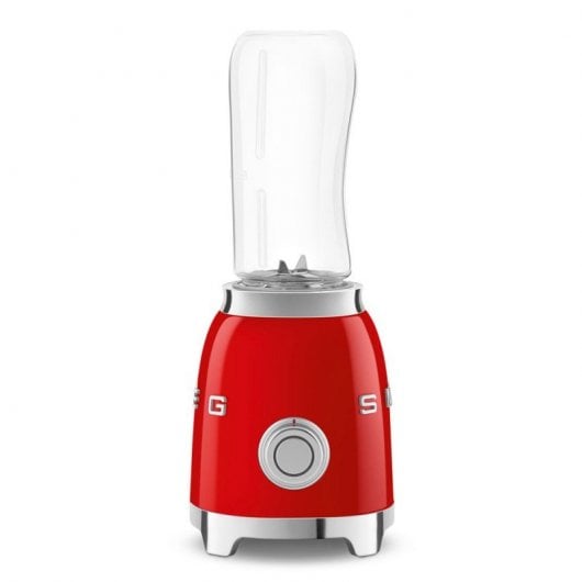 Mélangeur en verre style années 50 Smeg PBF01RDEU 600 ml 300 W rouge