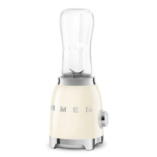 Smeg 50s Style PBF01CREU Batidora de Vaso 600ml 300W Crema