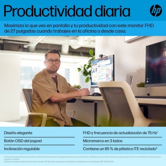 HP P27h G5 27" LED IPS FullHD 75Hz