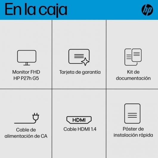 HP P27h G5 27" LED IPS FullHD 75Hz