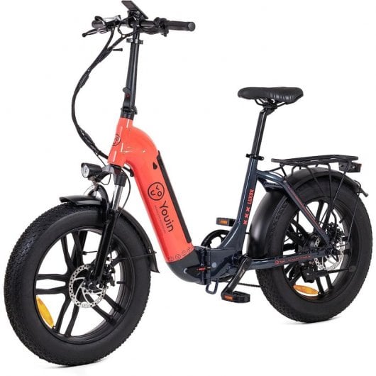 Youin Luxor Vélo Électrique Pliant 250W 20" Corail
