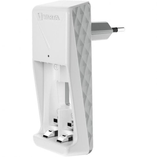 Minicarregador Varta para 2 baterias recarregáveis AAA 800 mAh