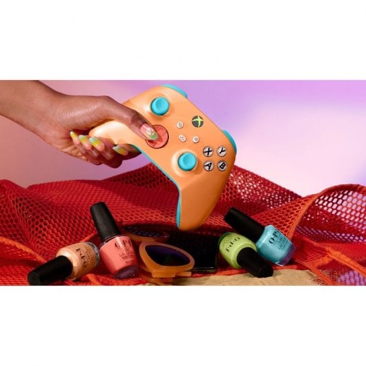 Xbox Mando Inalámbrico Xbox Series/One/PC Sunkissed Vibes OPI Special Edition Reacondicionado